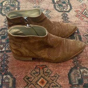 FREDA SALVADOR suede bootie - 37